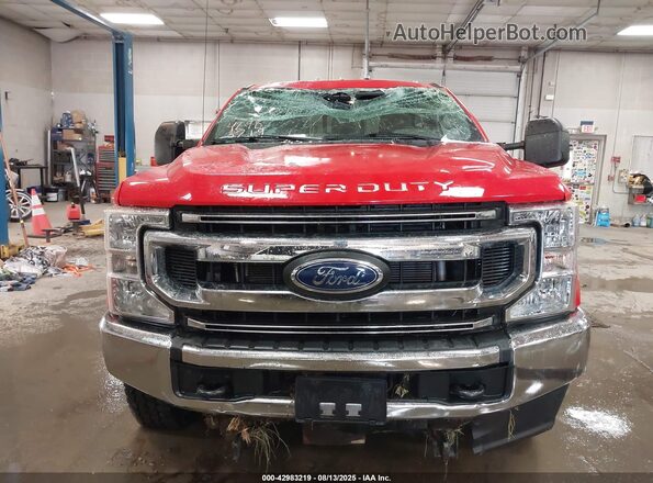 1FT7X2B60MEC45042 2021 FORD F-250 Red 