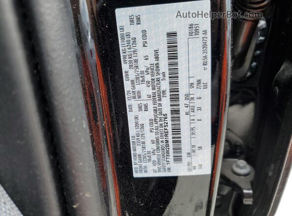 1FT8W2BM1REF52765 2024 FORD F250 Черный 