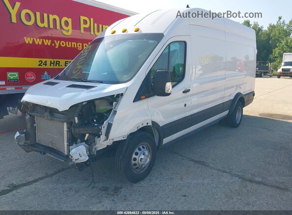 1FTBF4XG0RKA07307 2024 FORD TRANSIT-350 White Առջևի ձախ երեք քառորդ տեսարան