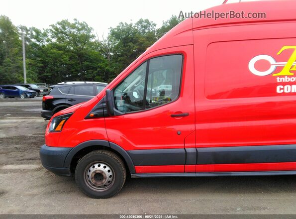 1FTBF4XV3JKA67228 2018 FORD TRANSIT-350 Red 