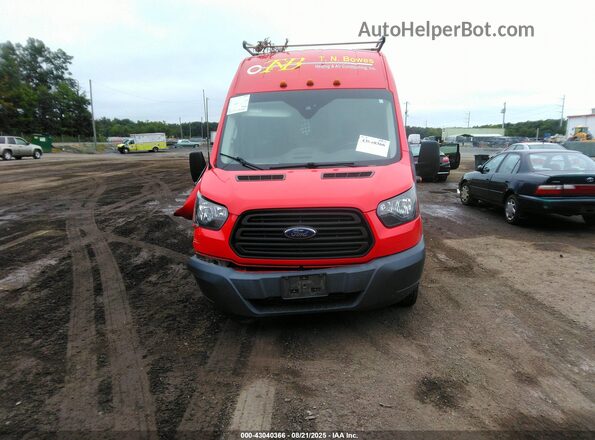 1FTBF4XV3JKA67228 2018 FORD TRANSIT-350 Red 