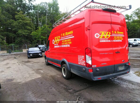 1FTBF4XV3JKA67228 2018 FORD TRANSIT-350 Red 