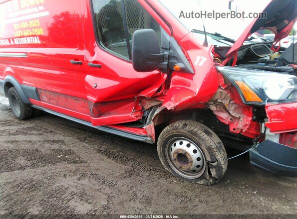 1FTBF4XV3JKA67228 2018 FORD TRANSIT-350 Red 