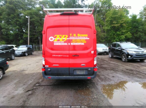 1FTBF4XV3JKA67228 2018 FORD TRANSIT-350 Red 