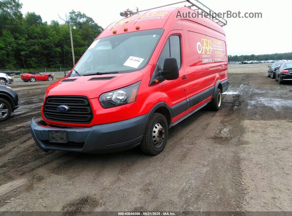 1FTBF4XV3JKA67228 2018 FORD TRANSIT-350 Red 