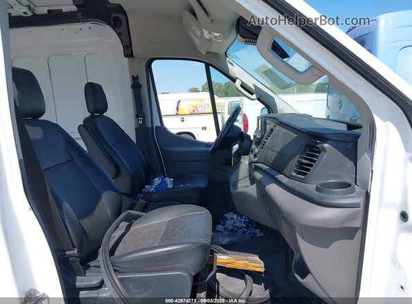 1FTBR1C84MKA11275 2021 FORD TRANSIT-250 White Widok wnętrza z przodu