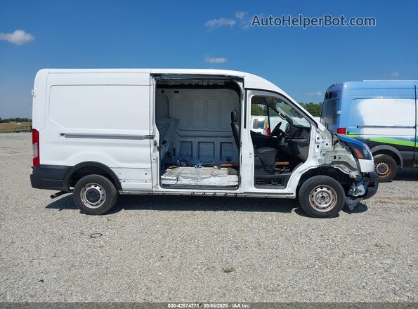 1FTBR1C84MKA11275 2021 FORD TRANSIT-250 White Widok wnętrza z tyłu