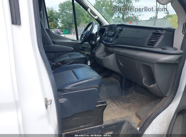 1FTBR1C86LKB70345 2020 FORD TRANSIT White Widok wnętrza z przodu