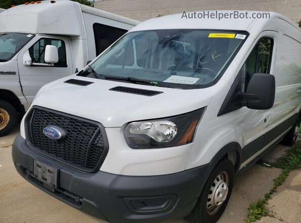 1FTBR2C80MKA07522 2021 FORD TRANSIT-250 White Vista de los asientos traseros