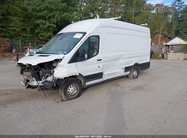1FTBW3U80NKA85233 2022 FORD TRANSIT-350 Белый Передняя левая четверть