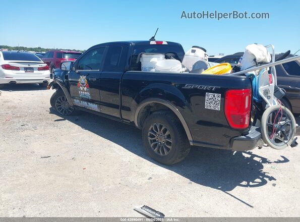 1FTER1EH2LLA24626 2020 FORD RANG Black Հետևի ձախ