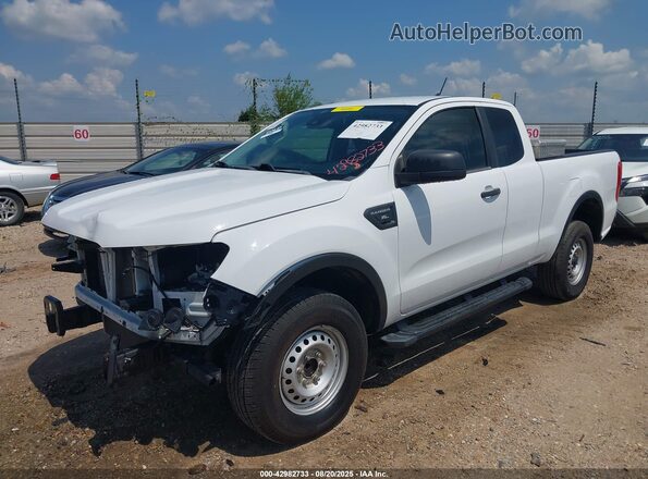 1FTER1EHXLLA32666 2020 FORD RANG White Vista tres cuartos delantera izquierda