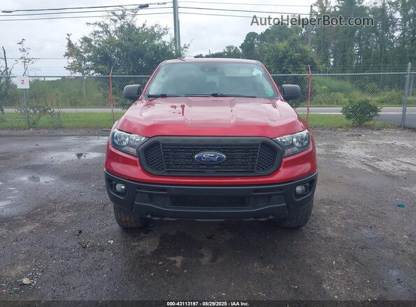 1FTER4EH2MLD21088 2021 FORD RANG Red Vista del cuadro de instrumentos