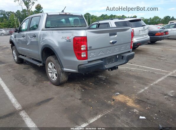 1FTER4FH6MLD20699 2021 FORD RANG Silver Trasero izquierdo