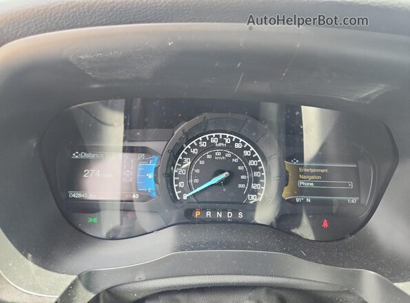 1FTER4FH8MLD08277 2021 FORD RANG Gray Սարքավորումների վահանակի տեսք