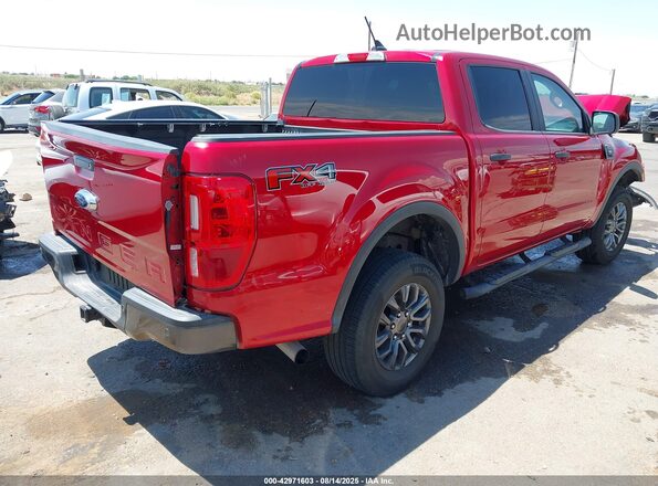 1FTER4FHXMLD10001 2021 FORD RANG Red Rear right