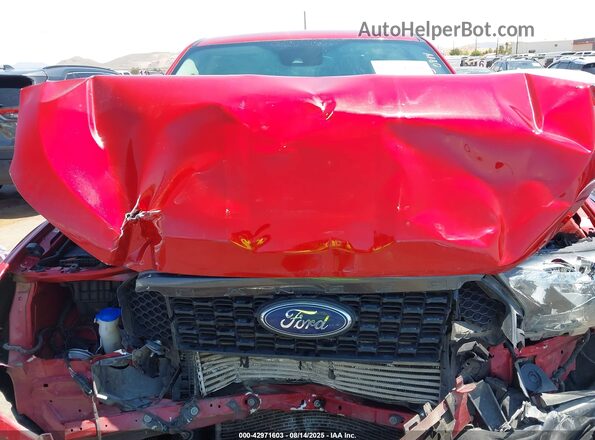 1FTER4FHXMLD10001 2021 FORD RANG Red Rear view