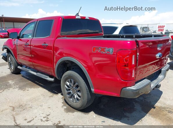 1FTER4FHXMLD10001 2021 FORD RANG Red Rear left