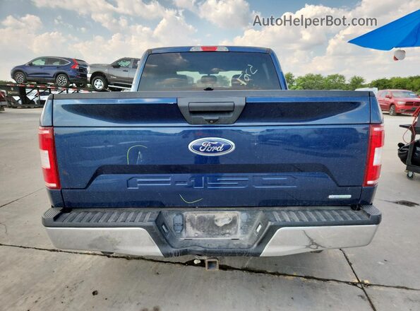 1FTEW1CP2LKD43288 2020 FORD F150 Blue Rear view