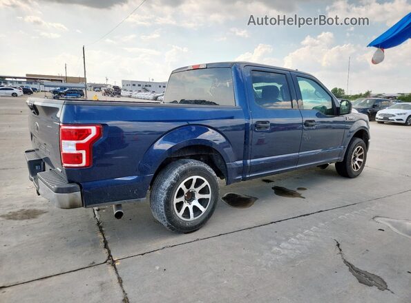 1FTEW1CP2LKD43288 2020 FORD F150 Blue Rear right