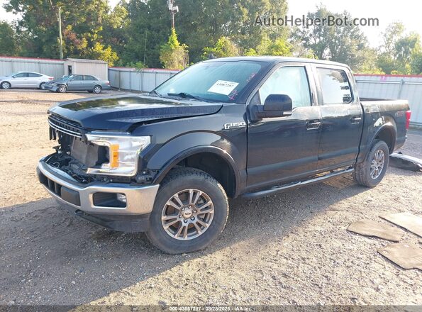 1FTEW1E41LFA20569 2020 FORD F150 Черный Передняя левая четверть