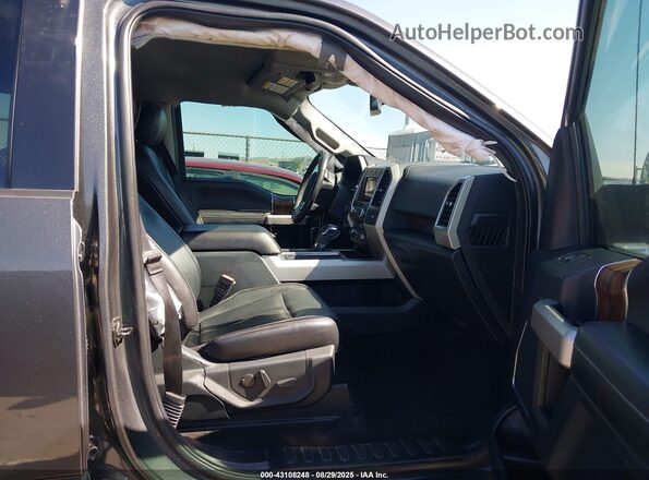 1FTEW1E50LKE92875 2020 FORD F150 Серый Вид салона спереди