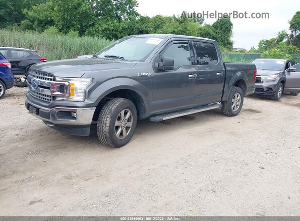 1FTEW1E53JFD64992 2018 FORD F150 Gray 