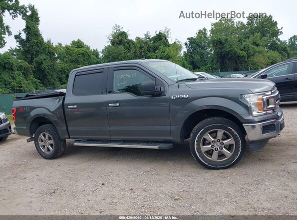 1FTEW1E53JFD64992 2018 FORD F150 Gray 