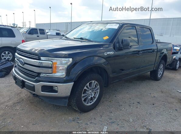 1FTEW1E53JKE43991 2018 FORD F150 Black 