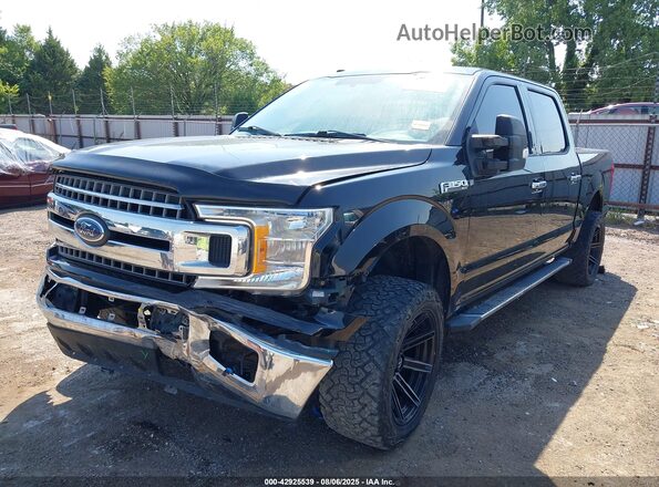 1FTEW1E56JFA70549 2018 FORD F150 Black 