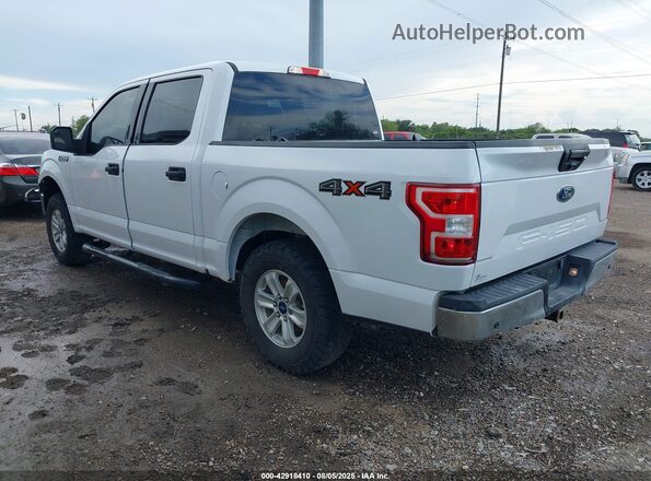 1FTEW1EB9JKF05870 2018 FORD F150 White Հետևի ձախ