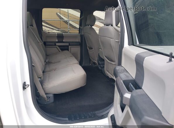 1FTEW1EB9JKF05870 2018 FORD F150 White VIN կոդի պիտակի տեսք