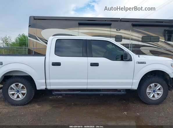 1FTEW1EB9JKF05870 2018 FORD F150 White Սալոնի հետևի տեսք