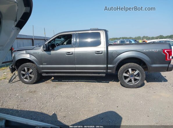 1FTEW1EG2GKF67616 2016 FORD F150 Gray 360 interior view