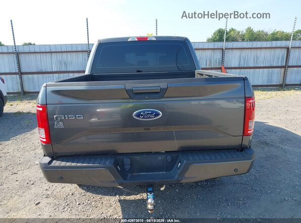 1FTEW1EG2GKF67616 2016 FORD F150 Gray 