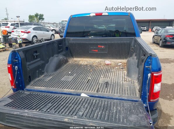 1FTEW1EP5JFA23210 2018 FORD F150 Blue 