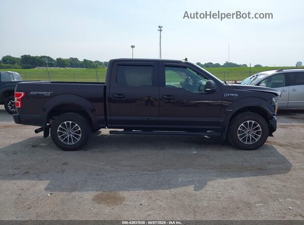 1FTEW1EP5LKE57010 2020 FORD F150 Burgundy Սալոնի 360 աստիճան տեսք