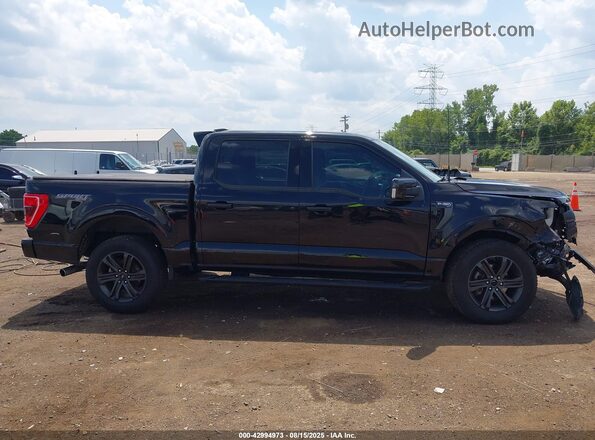 1FTEW1EP8NFA25586 2022 FORD F150 Черный Вид задней части салона