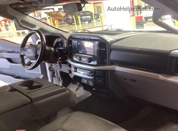 1FTEX1C87MFB17957 2021 FORD F150  ძრავის განყოფილების ხედი