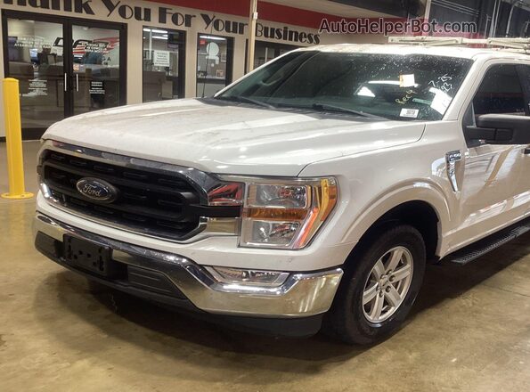 1FTEX1C87MFB17957 2021 FORD F150  ხელსაწყოთა პანელის ხედი