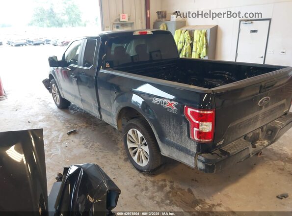 1FTEX1EP0JFA30000 2018 FORD F150 Black Հետևի ձախ