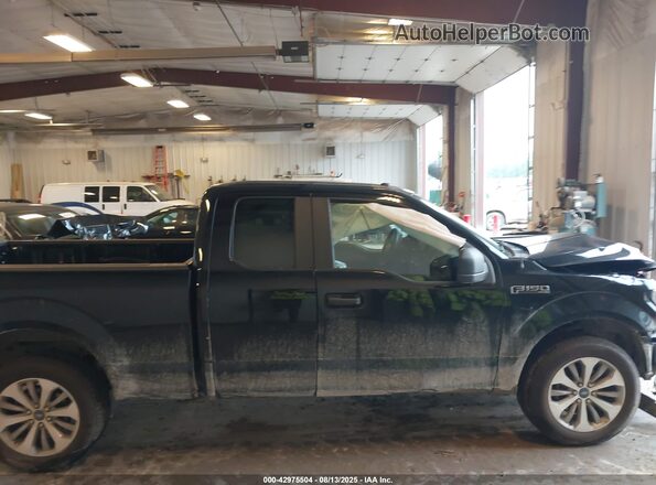 1FTEX1EP0JFA30000 2018 FORD F150 Black Սալոնի հետևի տեսք