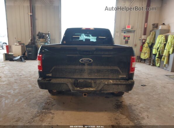 1FTEX1EP0JFA30000 2018 FORD F150 Black 