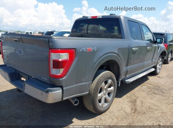 1FTFW1E83PKF45539 2023 FORD F150 Gray 