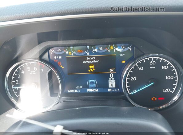 1FTFW1E85PFC66053 2023 FORD F150 Gray Widok tylnych siedzeń