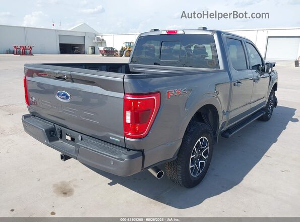 1FTFW1E85PFC66053 2023 FORD F150 Gray Tył prawy
