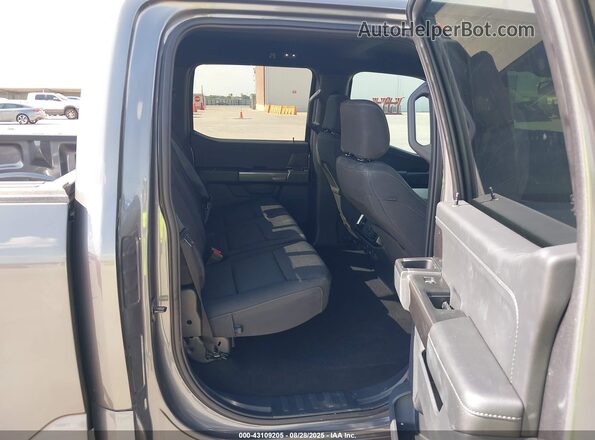1FTFW1E85PFC66053 2023 FORD F150 Gray Widok naklejki z numerem VIN