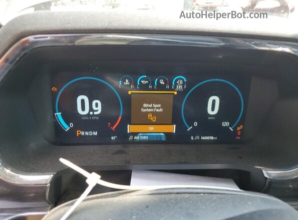 1FTFW1E86MFA99150 2021 FORD F150 Gray Vista del cuadro de instrumentos