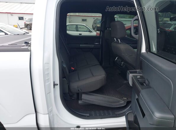 1FTFW1ED8NFB31255 2022 FORD F150 White Widok naklejki z numerem VIN