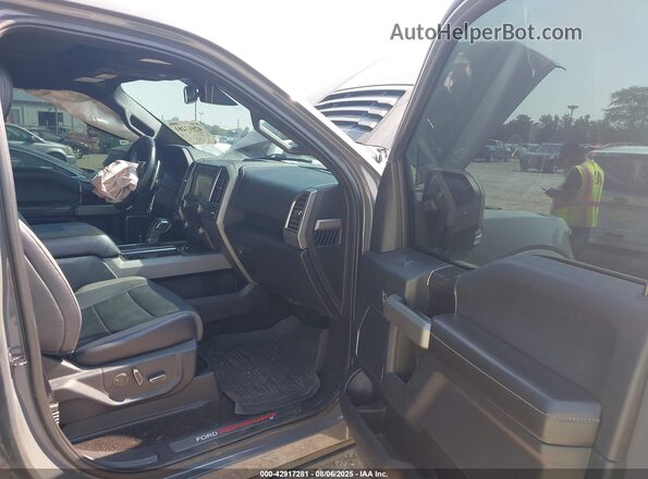 1FTFW1RG0JFD49964 2018 FORD F150 Gray 